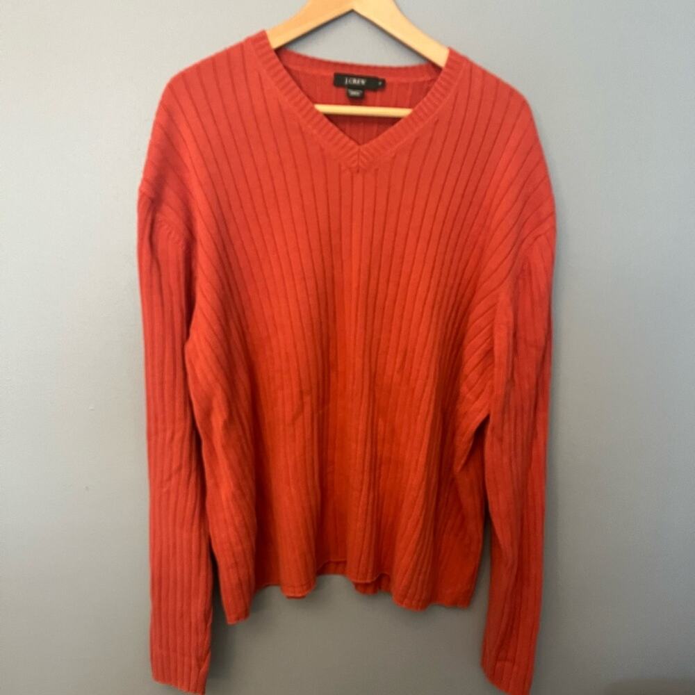 J. Crew Ribbed Cotton Sweater